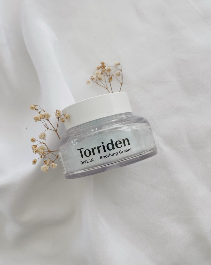 Crème Dive In Torriden texture gel-crème
